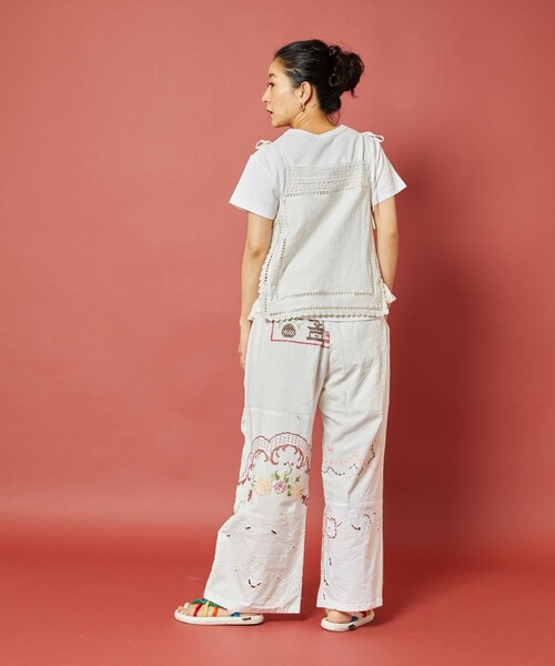 Freada/フリーダ インドコットンスクエアキャミソール Freada（フリーダ）の「Freada/フリーダ インドコットンスクエア