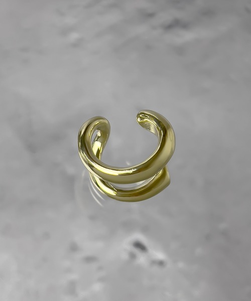 SBG（エスビー）の「SBG ダブルラインイヤーカフ（イヤーカフ・メンズ・ゴールド/シルバー・FREE）」の10枚目の写真