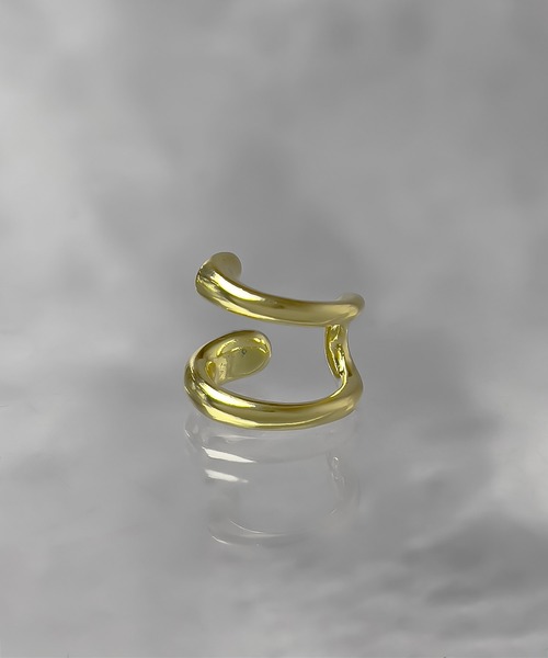 SBG（エスビー）の「SBG ダブルラインイヤーカフ（イヤーカフ・メンズ・ゴールド/シルバー・FREE）」の12枚目の写真