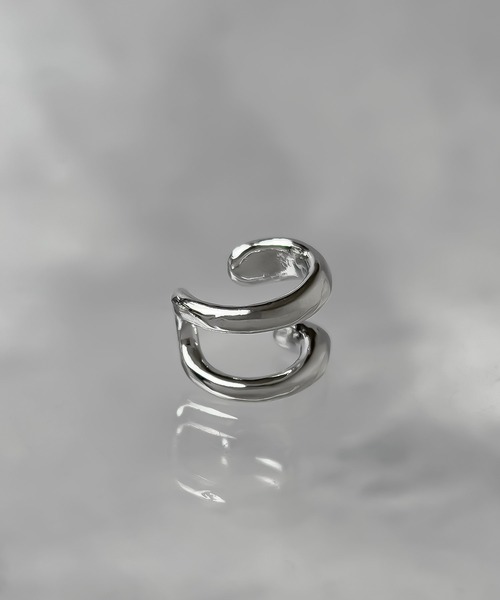 SBG（エスビー）の「SBG ダブルラインイヤーカフ（イヤーカフ・メンズ・ゴールド/シルバー・FREE）」の13枚目の写真