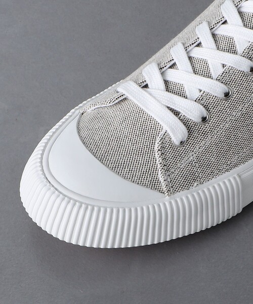 hALON(雑貨)（アーロン）の「＜hALON＞ 6アイレット キャンバス オックスフォード スニーカー（スニーカー・メンズ・ホワイト/オフホワイト・10/9/8/7）」の9枚目の写真