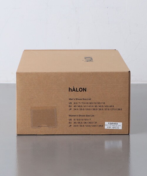 hALON(雑貨)（アーロン）の「＜hALON＞ 6アイレット キャンバス オックスフォード スニーカー（スニーカー・メンズ・ホワイト/オフホワイト・10/9/8/7）」の13枚目の写真