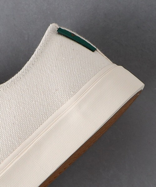 hALON(雑貨)（アーロン）の「＜hALON＞ 6アイレット キャンバス オックスフォード スニーカー（スニーカー・メンズ・ホワイト/オフホワイト・10/9/8/7）」の16枚目の写真