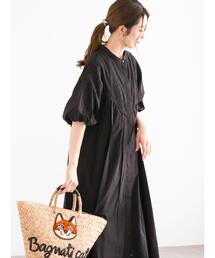 Te chichi | エンブロイダリーボリュームワンピース(ワンピース)
