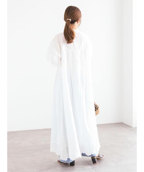 Te chichi（テチチ）の「エンブロイダリーボリュームワンピース（ワンピース・レディース・ブラック/オフホワイト・F）」の13枚目の写真