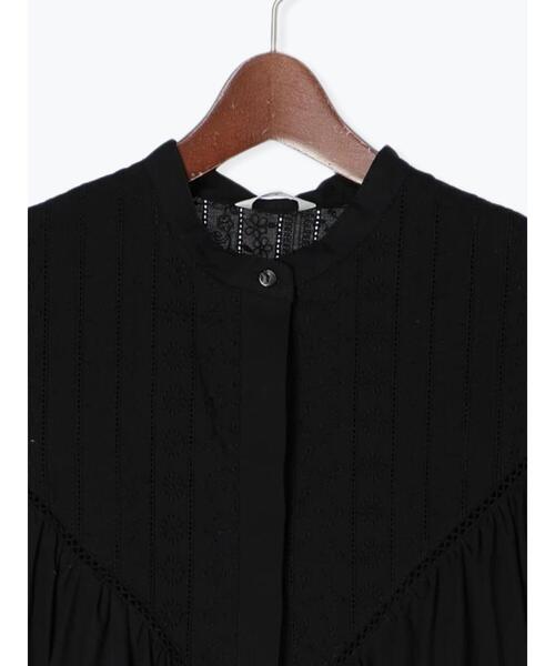 Te chichi（テチチ）の「エンブロイダリーボリュームワンピース（ワンピース・レディース・ブラック/オフホワイト・F）」の12枚目の写真