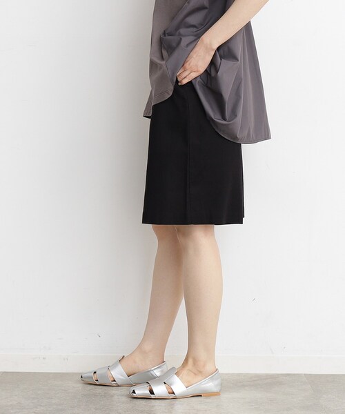 THE SHOP TK (ザ ショップ ティーケー )の「◆【リネン混】大人タックハーフパンツ/洗える(その他パンツ・レディース・ライトベージュ/ブラック・99)」の18枚目の写真