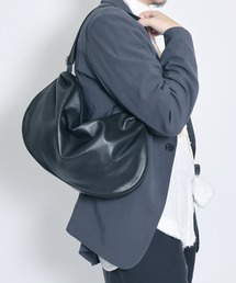 YArKA/ヤーカ】real leather round design one handle bag [wam3