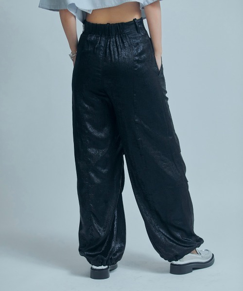 led.tokyo（レッドトウキョウ）の「【led.tokyo】シャイニージョガーパンツ（カーゴパンツ・レディース・ブラック/グレー/ホワイト・FREE）」の17枚目の写真