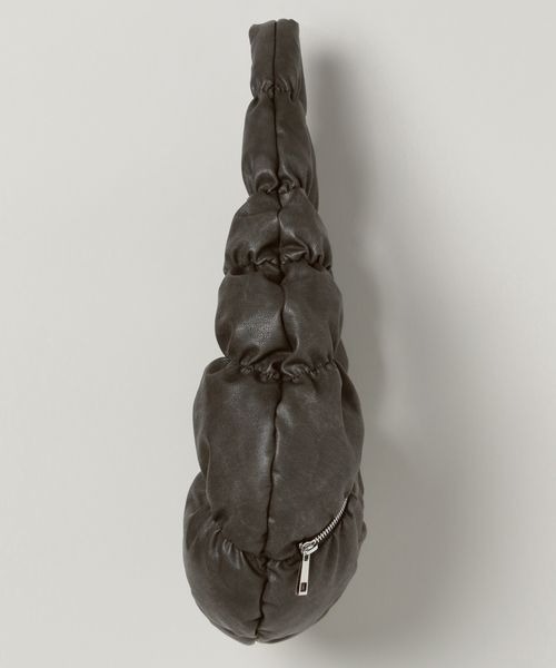 JEANASIS（ジーナシス）の「ZIPギャザームーンBAG/130002（ハンドバッグ・レディース・イエロー/ブラウン/ブラック系その他・FREE）」の20枚目の写真