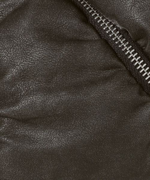 JEANASIS（ジーナシス）の「ZIPギャザームーンBAG/130002（ハンドバッグ・レディース・イエロー/ブラウン/ブラック系その他・FREE）」の13枚目の写真