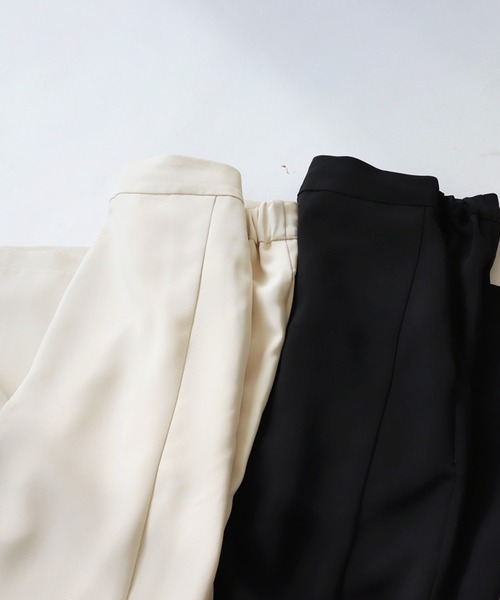 antiqua(アンティカ)の「ストレートパンツ(その他パンツ・レディース・ブラック/オフホワイト・P/R)」の15枚目の写真