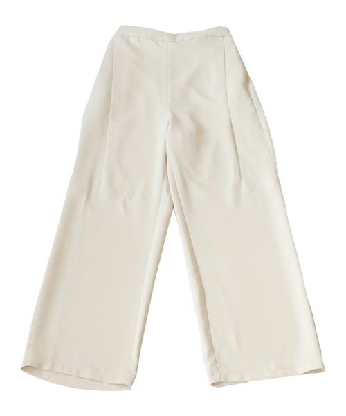 antiqua(アンティカ)の「ストレートパンツ(その他パンツ・レディース・ブラック/オフホワイト・P/R)」の4枚目の写真