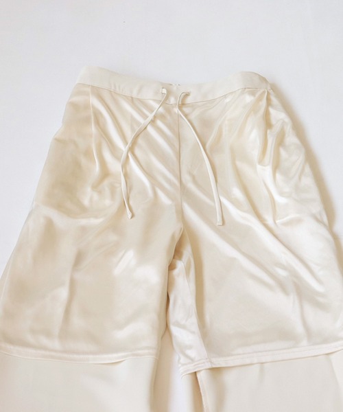 antiqua(アンティカ)の「ストレートパンツ(その他パンツ・レディース・ブラック/オフホワイト・P/R)」の9枚目の写真