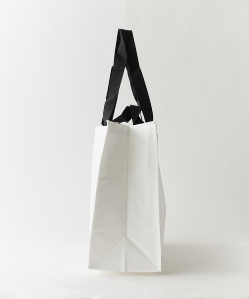 THE NORTH FACE（ザノースフェイス）の「日本未発売 THE NORTH FACE/ザ・ノースフェイス Tarpaulin Eco Bag LARGE エコバッグ（トートバッグ・メンズ・ホワイト・FREE）」の5枚目の写真