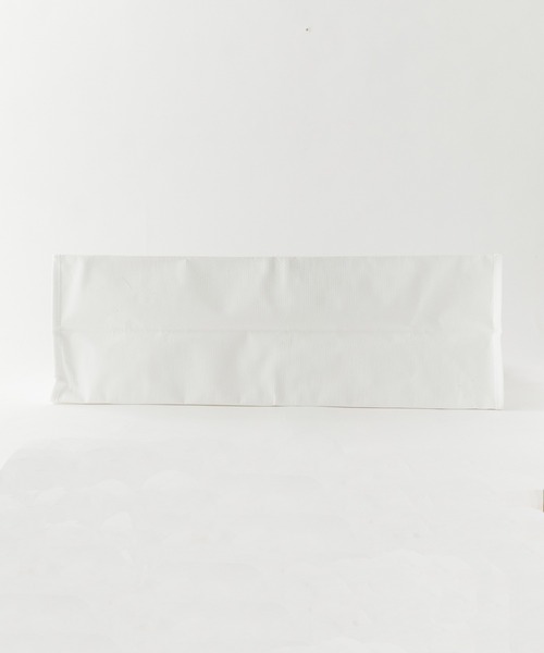 THE NORTH FACE（ザノースフェイス）の「日本未発売 THE NORTH FACE/ザ・ノースフェイス Tarpaulin Eco Bag LARGE エコバッグ（トートバッグ・メンズ・ホワイト・FREE）」の4枚目の写真