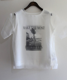 REAL CUBE | インナーセットシアーオーガンジーTシャツ(Tシャツ/カットソー)