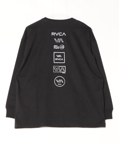 国内配送★RVCA★ルーカ フラワーバックプリント ロンT セール】【ムラサキスポーツ限定】RVCA/ルーカ バックプリント