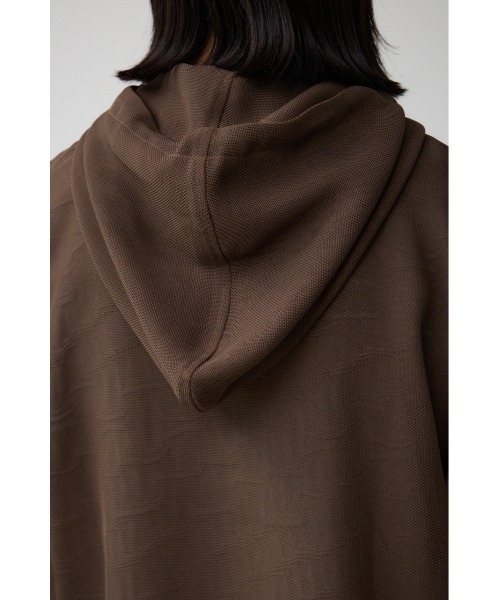 AZUL by moussy（アズールバイマウジー）の「シアーフーディーベスト（ベスト・メンズ・カーキ/グリーン/ブラック・FREE）」の16枚目の写真