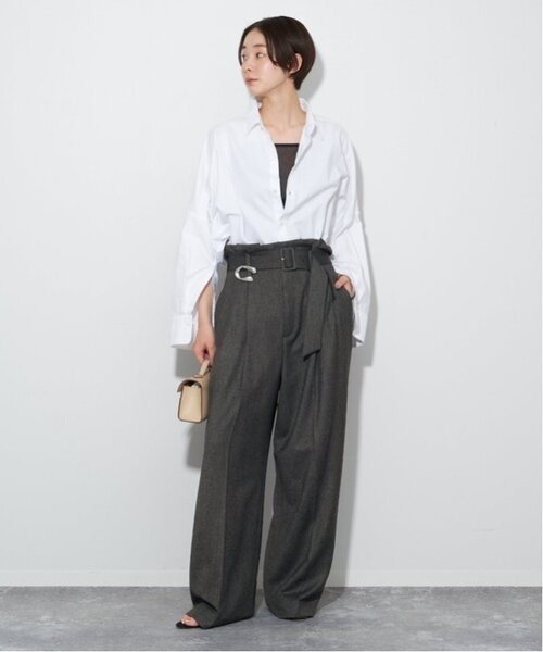 plage(プラージュ)の「《追加》Oxford Long シャツ(シャツ/ブラウス・レディース・ホワイト/その他11/サックスブルー・FREE)」の9枚目の写真