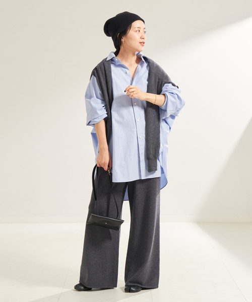 セール】《追加》Oxford Long シャツ（シャツ/ブラウス）｜Plage