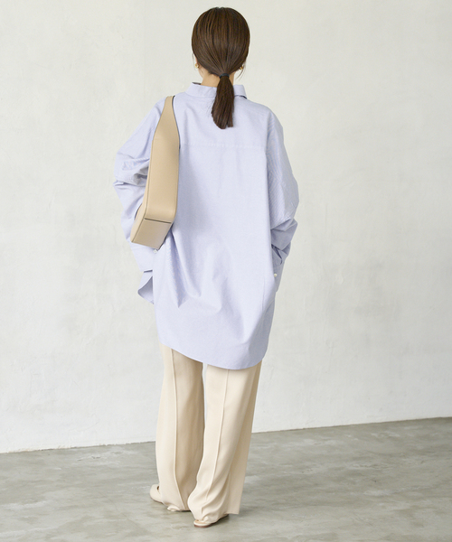 【plage】Oxford Long シャツ plage（プラージュ）の「《追加》Soft Oxford Long シャツ