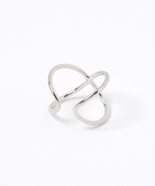 LAKOLE（ラコレ）の「クロスラインワイドリング2 / 137788（リング・レディース・その他2/その他1・FREE）」の3枚目の写真