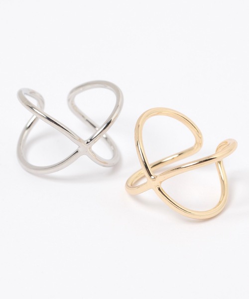 LAKOLE（ラコレ）の「クロスラインワイドリング2 / 137788（リング・レディース・その他2/その他1・FREE）」の4枚目の写真