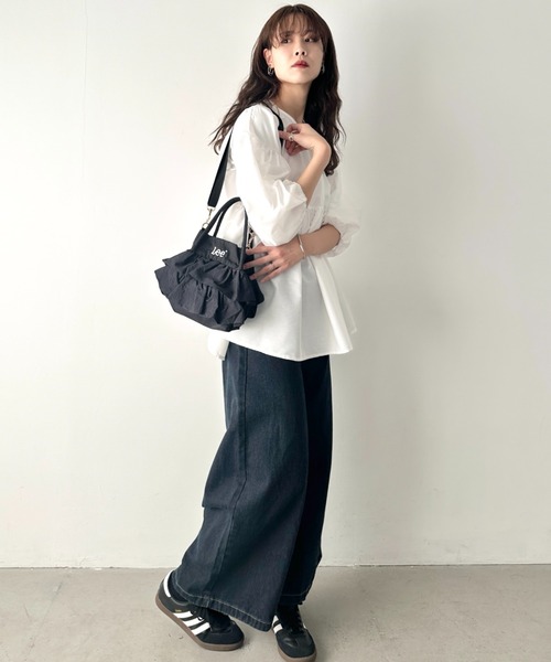 Lee/リー フリル アクセント 2WAY ミニトート ショルダーバッグ