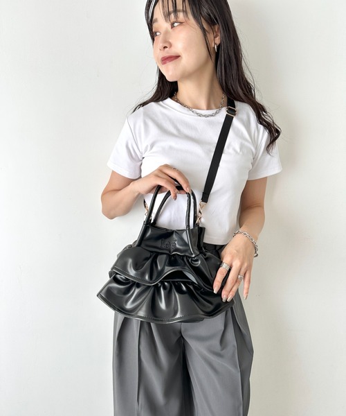 セール】Lee/リー フリル アクセント 2WAY ミニトート ショルダー