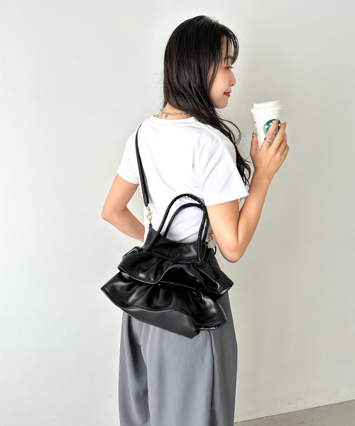 セール】Lee/リー フリル アクセント 2WAY ミニトート ショルダー