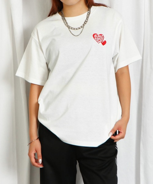 セール】Wハート発泡Tシャツ（Tシャツ/カットソー）｜GORGE