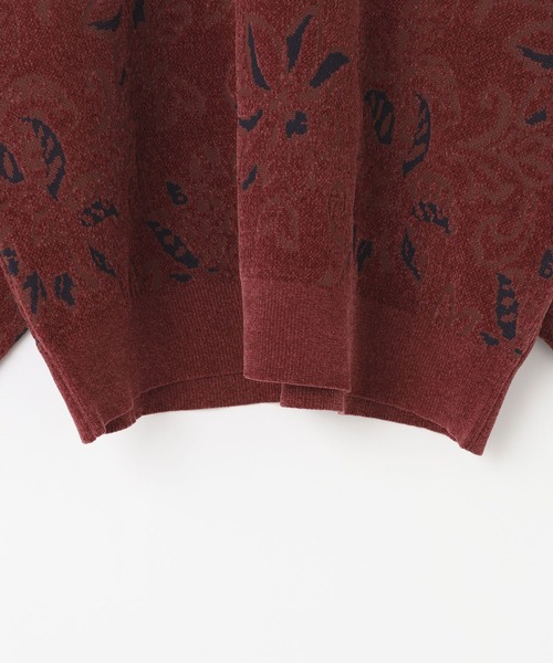 LOWRYS FARM(ローリーズファーム)の「モールジャガードクルー 132983(ニット/セーター・メンズ・レッド/ブルー・MEDIUM/LARGE)」の15枚目の写真