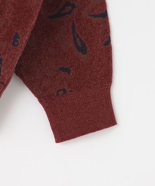 LOWRYS FARM(ローリーズファーム)の「モールジャガードクルー 132983(ニット/セーター・メンズ・レッド/ブルー・MEDIUM/LARGE)」の16枚目の写真