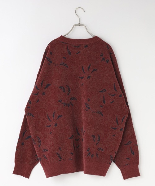 LOWRYS FARM(ローリーズファーム)の「モールジャガードクルー 132983(ニット/セーター・メンズ・レッド/ブルー・MEDIUM/LARGE)」の18枚目の写真