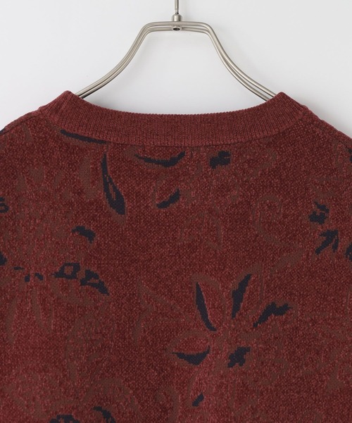 LOWRYS FARM(ローリーズファーム)の「モールジャガードクルー 132983(ニット/セーター・メンズ・レッド/ブルー・MEDIUM/LARGE)」の19枚目の写真