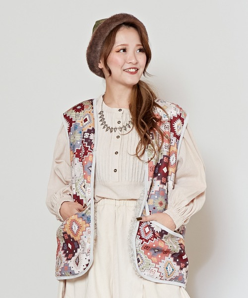 チャイハネ（チャイハネ）の「【チャイハネ】モケベリバーシブル