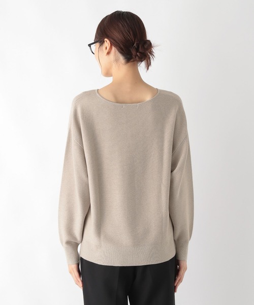 セール】スッキレイVネックプルオーバー/115345（ニット/セーター