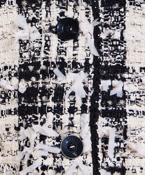 ノーカラーツイードジャケット（ノーカラージャケット）｜Sov.（ソブ）