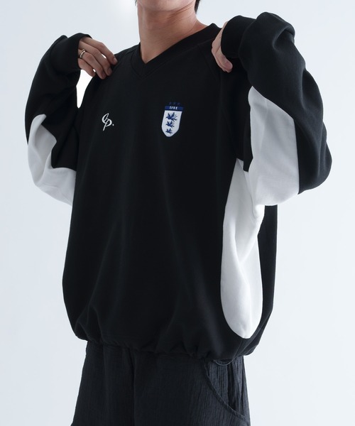 epnok（エプノック）の「【EPNK】Uniform raglan sweat shirt / ユニフォームラグランスウェット（スウェット・メンズ・グレー/ブラック・SMALL/MEDIUM/LARGE）」の17枚目の写真