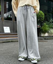 CIAOPANIC | 裾チュールワッフルイージーパンツ(その他パンツ)