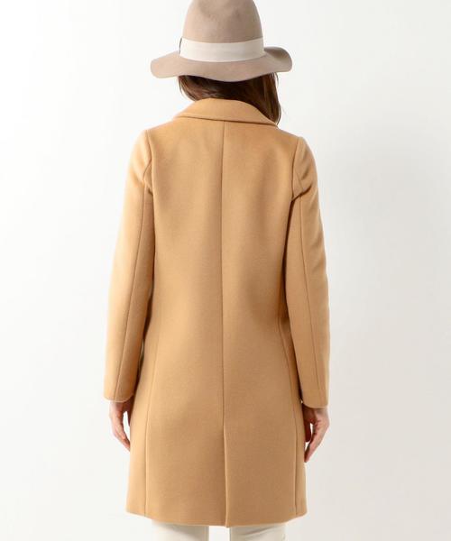 Jewel Changes(ジュエルチェンジズ)の「●JOC 15FW W チェスター コート(チェスターコート・レディース・ナチュラル/ブラウン/ネイビー・36/38)」の4枚目の写真