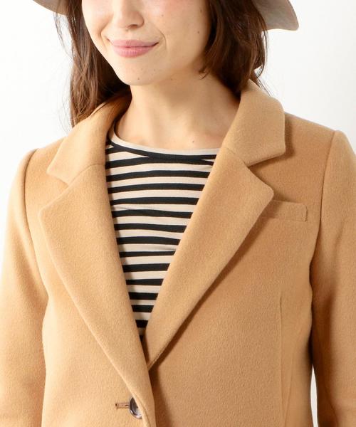 Jewel Changes(ジュエルチェンジズ)の「●JOC 15FW W チェスター コート(チェスターコート・レディース・ナチュラル/ブラウン/ネイビー・36/38)」の16枚目の写真