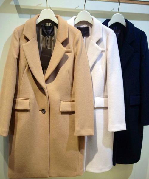 Jewel Changes(ジュエルチェンジズ)の「●JOC 15FW W チェスター コート(チェスターコート・レディース・ナチュラル/ブラウン/ネイビー・36/38)」の22枚目の写真