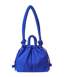 cheek】puff kinchaku 2WAY tote 巾着 ナイロン ショルダーバッグ