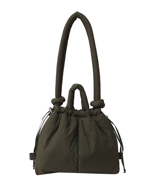 CALIFORNIA OUTFITTERS（カリフォルニア アウトフィッターズ）の「3-9D6 2WAY SOFT BAG バルーン 巾着 スライドショルダーバッグ（ショルダーバッグ・レディース・ブルー/ブラック/オリーブ/ベージュ・ONESIZE）」の5枚目の写真