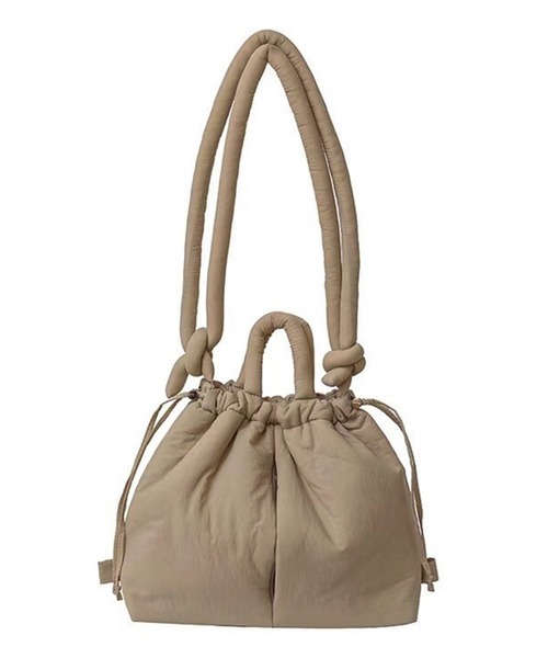 CALIFORNIA OUTFITTERS（カリフォルニア アウトフィッターズ）の「3-9D6 2WAY SOFT BAG バルーン 巾着 スライドショルダーバッグ（ショルダーバッグ・レディース・ブルー/ブラック/オリーブ/ベージュ・ONESIZE）」の6枚目の写真