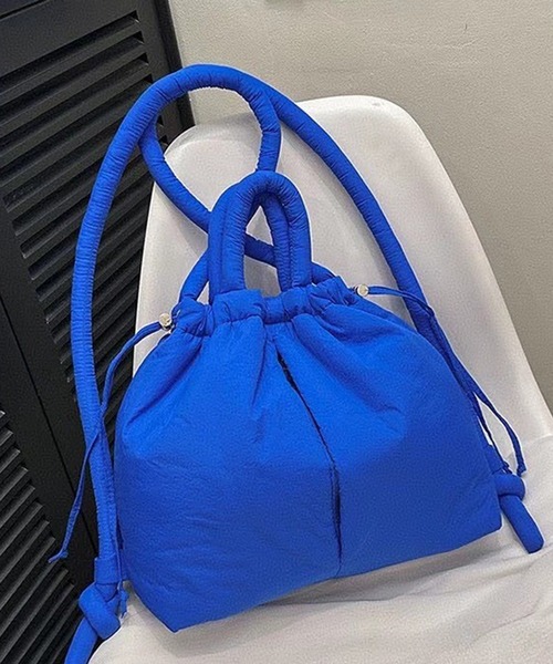 CALIFORNIA OUTFITTERS（カリフォルニア アウトフィッターズ）の「3-9D6 2WAY SOFT BAG バルーン 巾着 スライドショルダーバッグ（ショルダーバッグ・レディース・ブルー/ブラック/オリーブ/ベージュ・ONESIZE）」の8枚目の写真