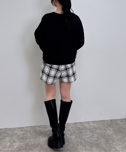 INGNI（イング）の「チェック柄キュロットパンツ（その他パンツ・レディース・ホワイト系その他2/ブラック系その他6・FREE）」の10枚目の写真