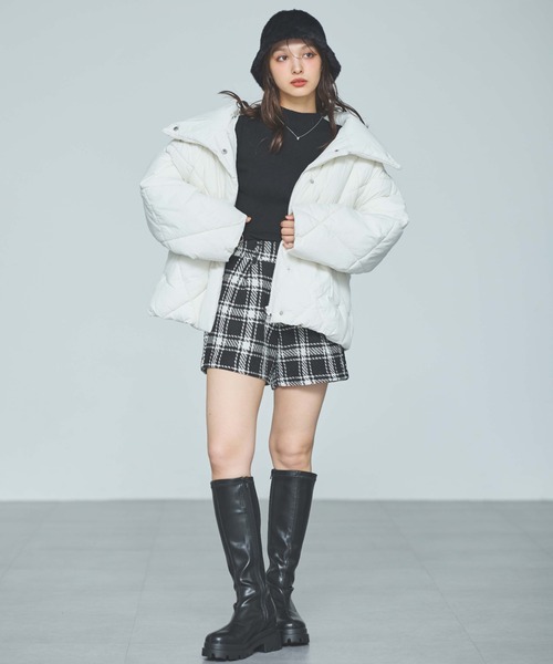 INGNI（イング）の「チェック柄キュロットパンツ（その他パンツ・レディース・ホワイト系その他2/ブラック系その他6・FREE）」の19枚目の写真